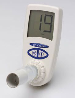 Carbon monoxide monitor exhaled CO Check + MD Diagnostics