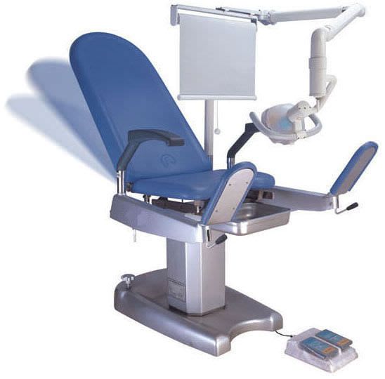 Gynecological examination table / hydraulic / height-adjustable DH-C102D-02 Kanghui Technology