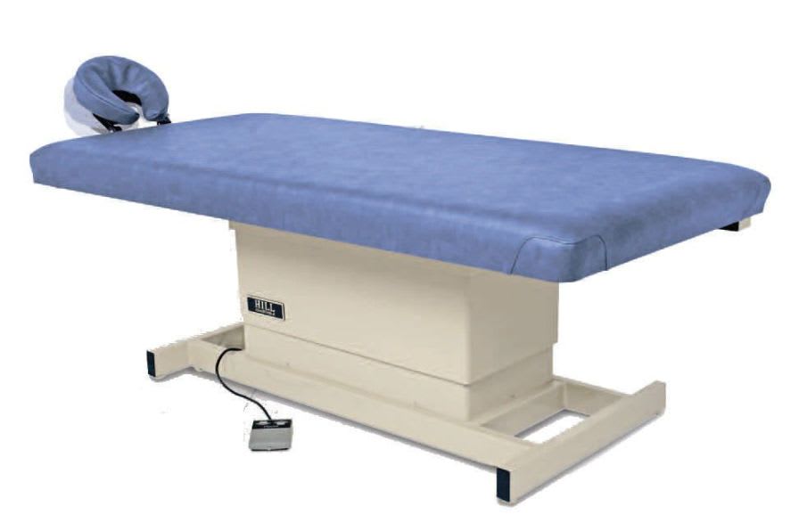 Electrical massage table / height-adjustable / 1 section Hill Laboratories