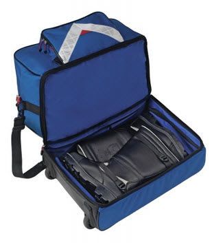 Transport medical bag / emergency / nylon / with trolley HERSILL