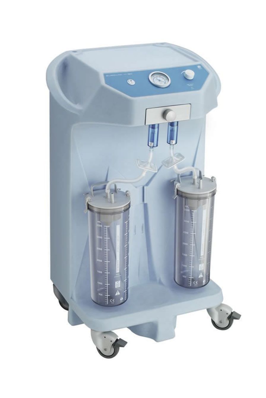 Electric surgical suction pump / on casters Eurovac H-90 HERSILL