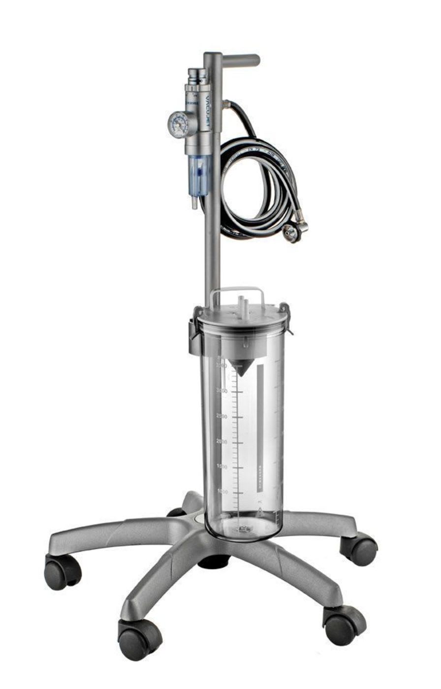 Venturi surgical suction pump / vacuum-powered / on casters Vacujet HERSILL