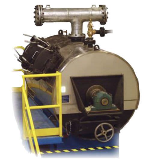 Medical waste treatment system / pressure-seal H-200 MODEL Hydroclave Systems