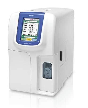 Automatic hematology analyzer / 19-parameter / compact / with CRP analyzer 15/55 tests/h | Microsemi CRP HORIBA Medical