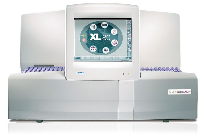 Automatic hematology analyzer / leukocyte distribution 80 tests/h | ABX Pentra XL 80 HORIBA Medical