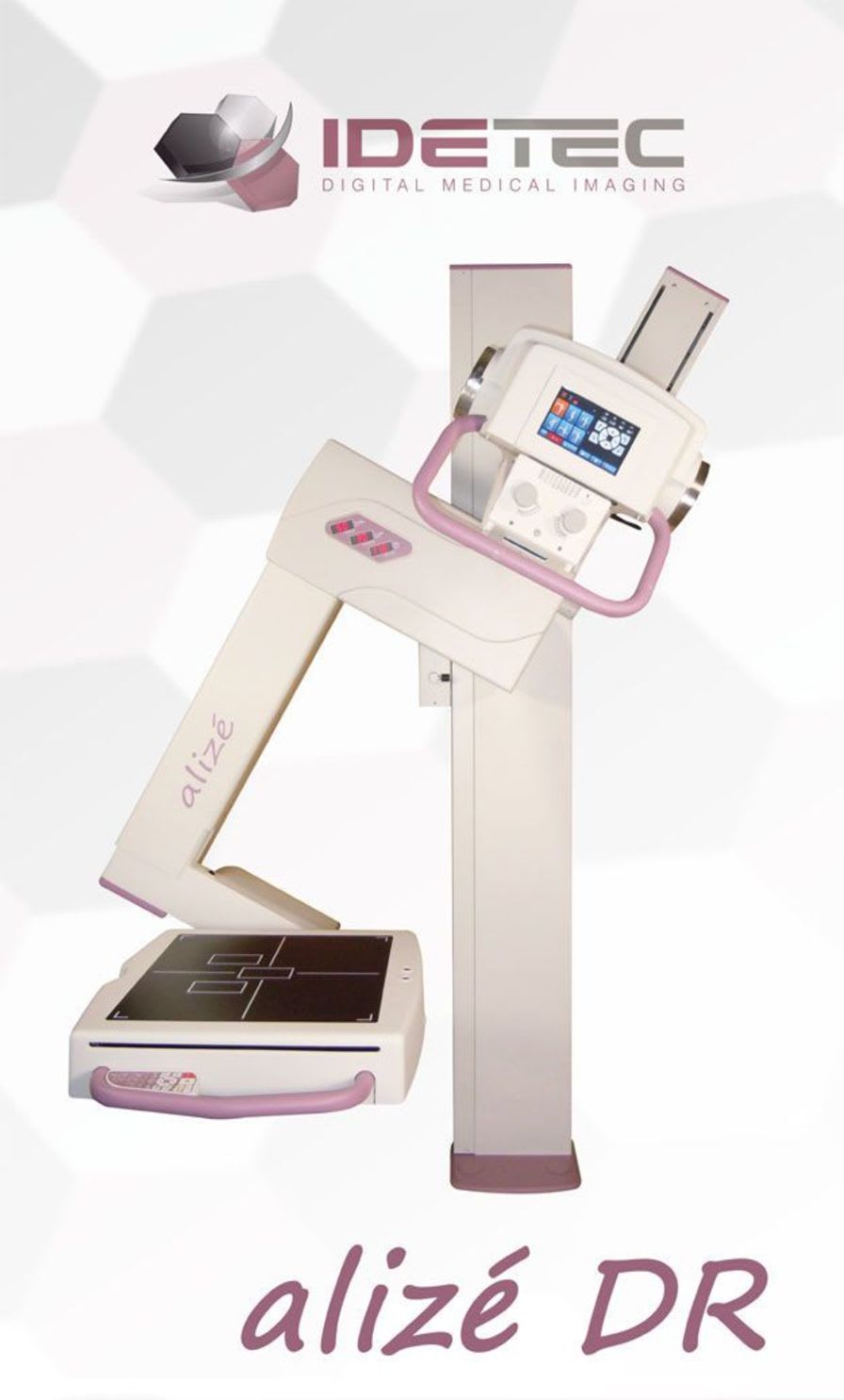 Radiography system (X-ray radiology) / digital / for multipurpose radiography / with mobile table Alizé DR Idetec Medical Imaging