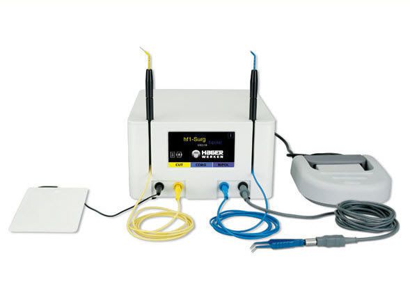 Bipolar coagulation electrosurgical unit / bipolar cutting / dental hf1 Surg® Hager & Werken GmbH & Co. KG