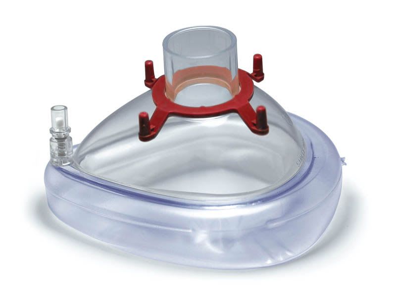 Anesthesia mask / facial / PVC / with valve 20144 Hsiner