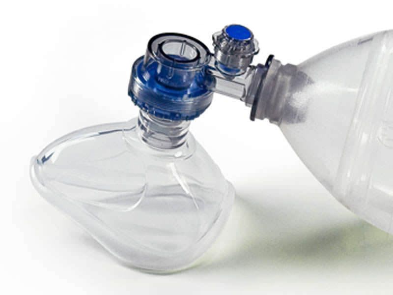 Adult manual resuscitator / with pop-off valve / reusable 1500 ml, 60 cmH2O | 60301 Hsiner