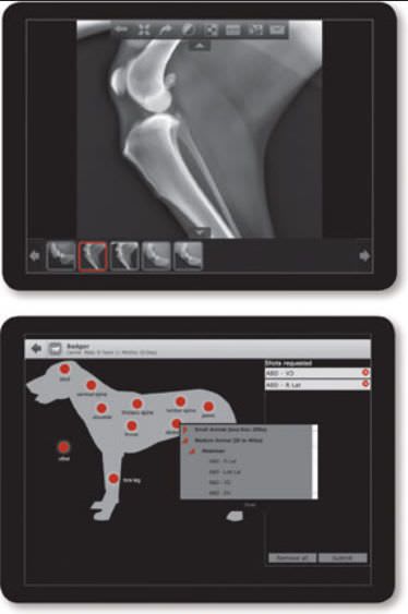 Veterinary iOS application / medical imaging IDEXX I-Vision Mobile™ Idexx Laboratories