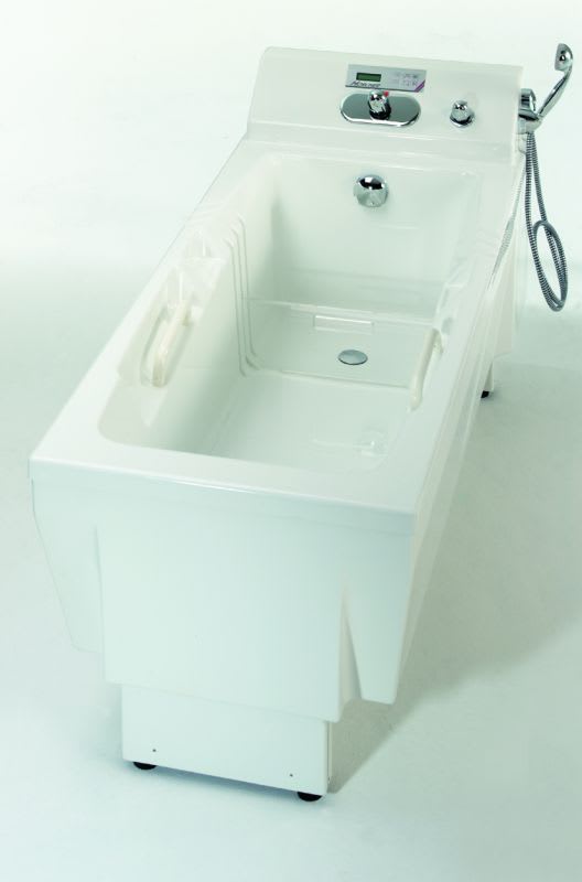 Electrical medical bathtub / height-adjustable LENA 200 Horcher Medical Systems