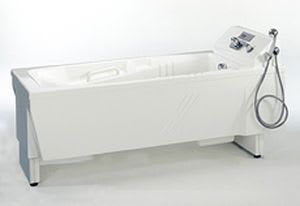 Electrical medical bathtub / height-adjustable LENA 230 Horcher Medical Systems