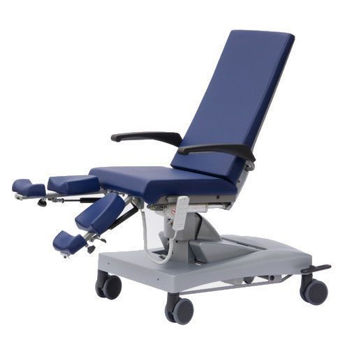 Podiatry examination chair / electro-hydraulic / height-adjustable / 3-section multiLine 2 P GREINER GmbH