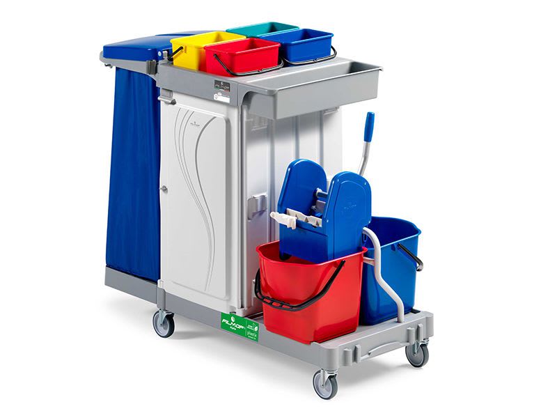 Cleaning trolley / with waste bag holder / with bucket ALPHA 6103 FILMOP