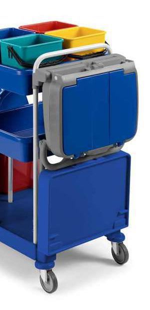 Cleaning trolley / with bucket / with waste bag holder 0000MP3010A FILMOP