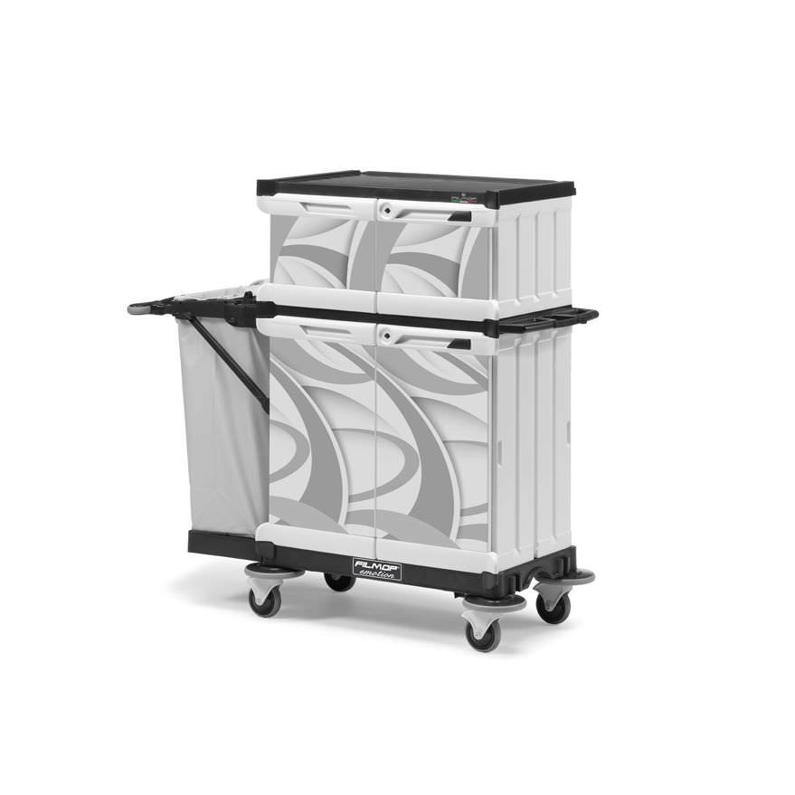 Clean linen trolley / dirty linen / with shelf / 1-bag SE0305020AQ00 FILMOP