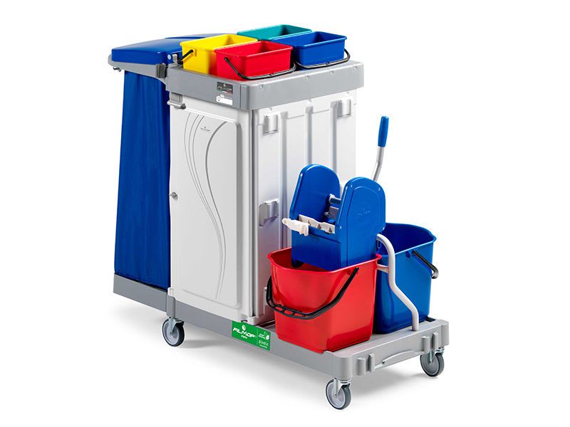 Cleaning trolley / with bucket / with waste bag holder ALPHA 6102 FILMOP