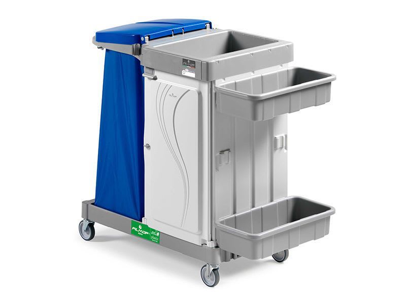 Cleaning trolley / with waste bag holder ALPHA 6101 FILMOP
