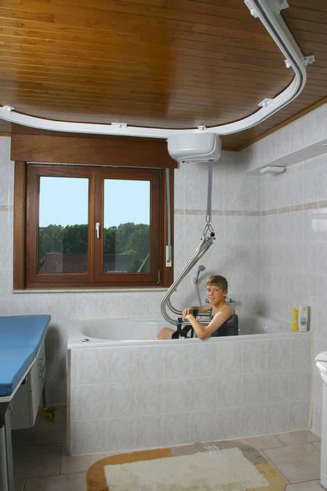 Rail ceiling-mounted / for patient lifts Handi-Move