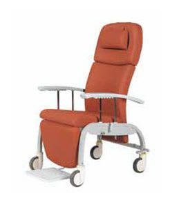 Reclining medical sleeper chair / on casters / with legrest / manual Fero 05600 Haelvoet