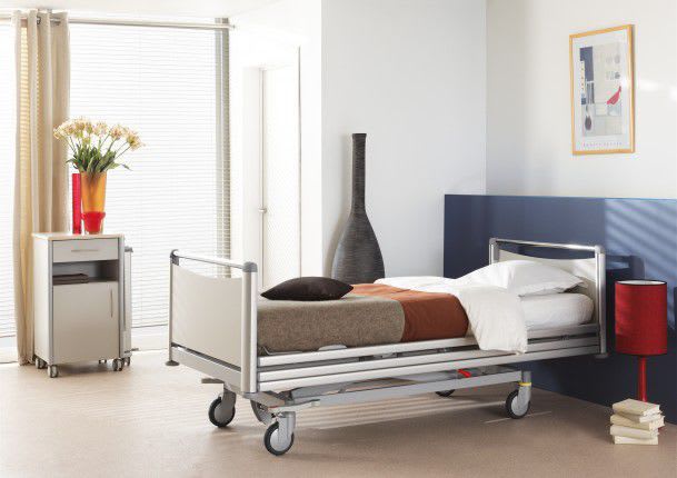 Hospital bed / electrical / on casters / height-adjustable Artena Haelvoet