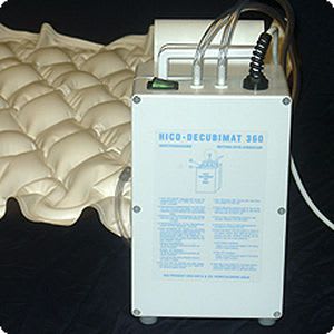 Anti-decubitus mattress / for hospital beds / dynamic air / honeycomb HICO-Decubimat 367 Hico