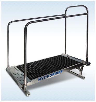 Swimming pool treadmill / with handrails AquaTreadmill Hydrorider