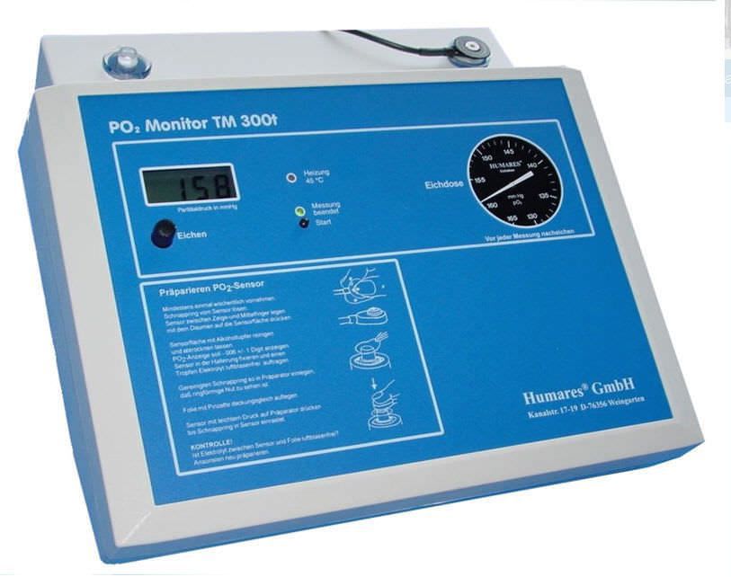 Oxygen pressure monitor TM 900 Humares GmbH