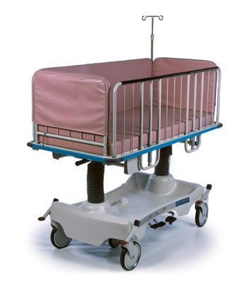 Transport stretcher trolley / pediatric / height-adjustable / mechanical Horizon® Pediatric Hausted Patient Handling Systems
