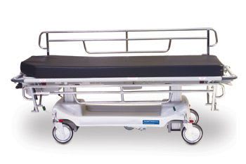 Transport stretcher trolley / bariatric / height-adjustable / electrical 4E2 AirGlide® Hausted Patient Handling Systems