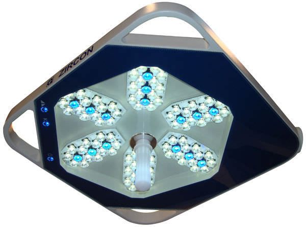 Surgical lamp / LED / ceiling-mounted 120000 LUX | ZIRCON Gubbemed