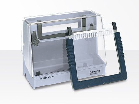 Vertical electrophoresis chamber Model V15·17 Analytik Jena