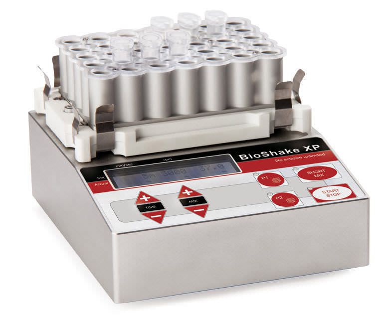 Laboratory thermo-mixer / compact / microplate 0.5 °C ... 75 °C, 3000 rpm | BioShake series Analytik Jena