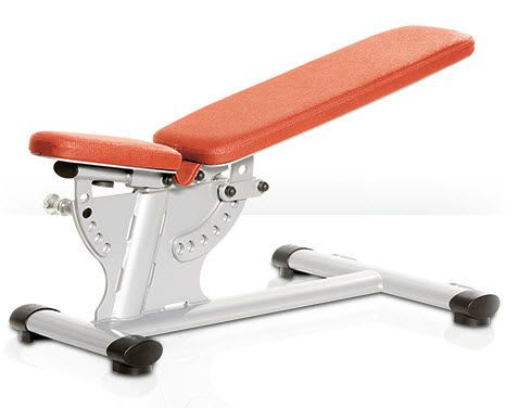 Weight training bench (weight training) / traditional / adjustable 00004010 gym80 International