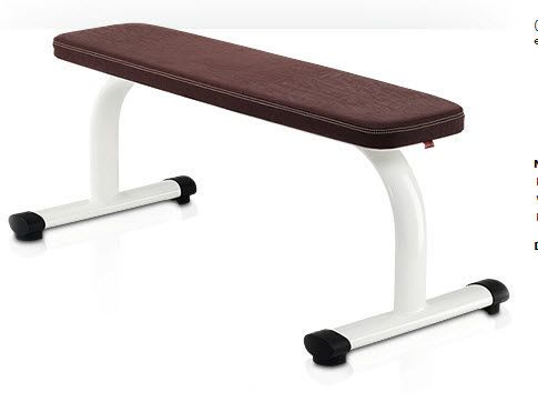 Weight training bench (weight training) / traditional / flat 00004005 gym80 International