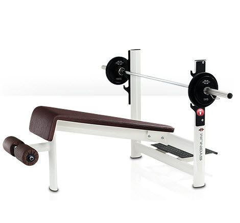 Weight training bench (weight training) / traditional / inverted / with barbell rack 00004006 gym80 International