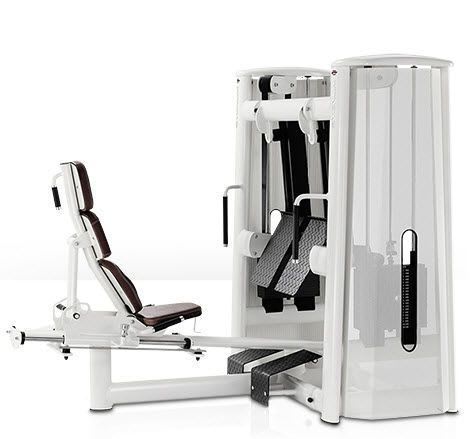 Weight training station (weight training) / leg press / traditional 00003046 gym80 International