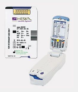 Veterinary blood gas and electrolyte analyzer Element POC™ Heska
