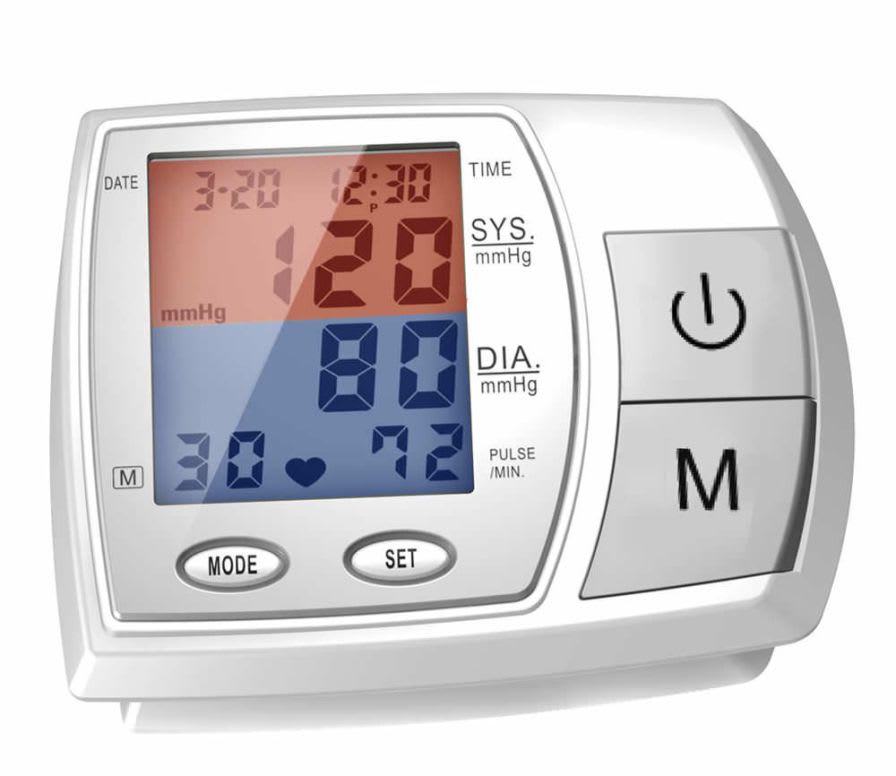 Automatic blood pressure monitor / electronic / arm 0 - 280 mmHg, 40 - 199 bpm | HL888HC HEALTH & LIFE