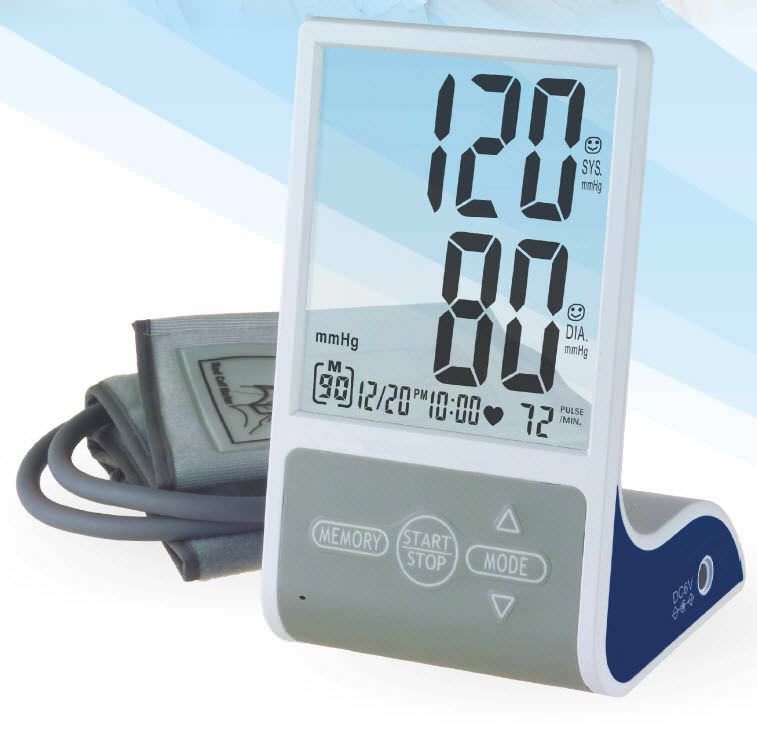 Automatic blood pressure monitor / electronic / arm 0 - 300 mmHg, 40 - 199 bpm | HL868AF HEALTH & LIFE