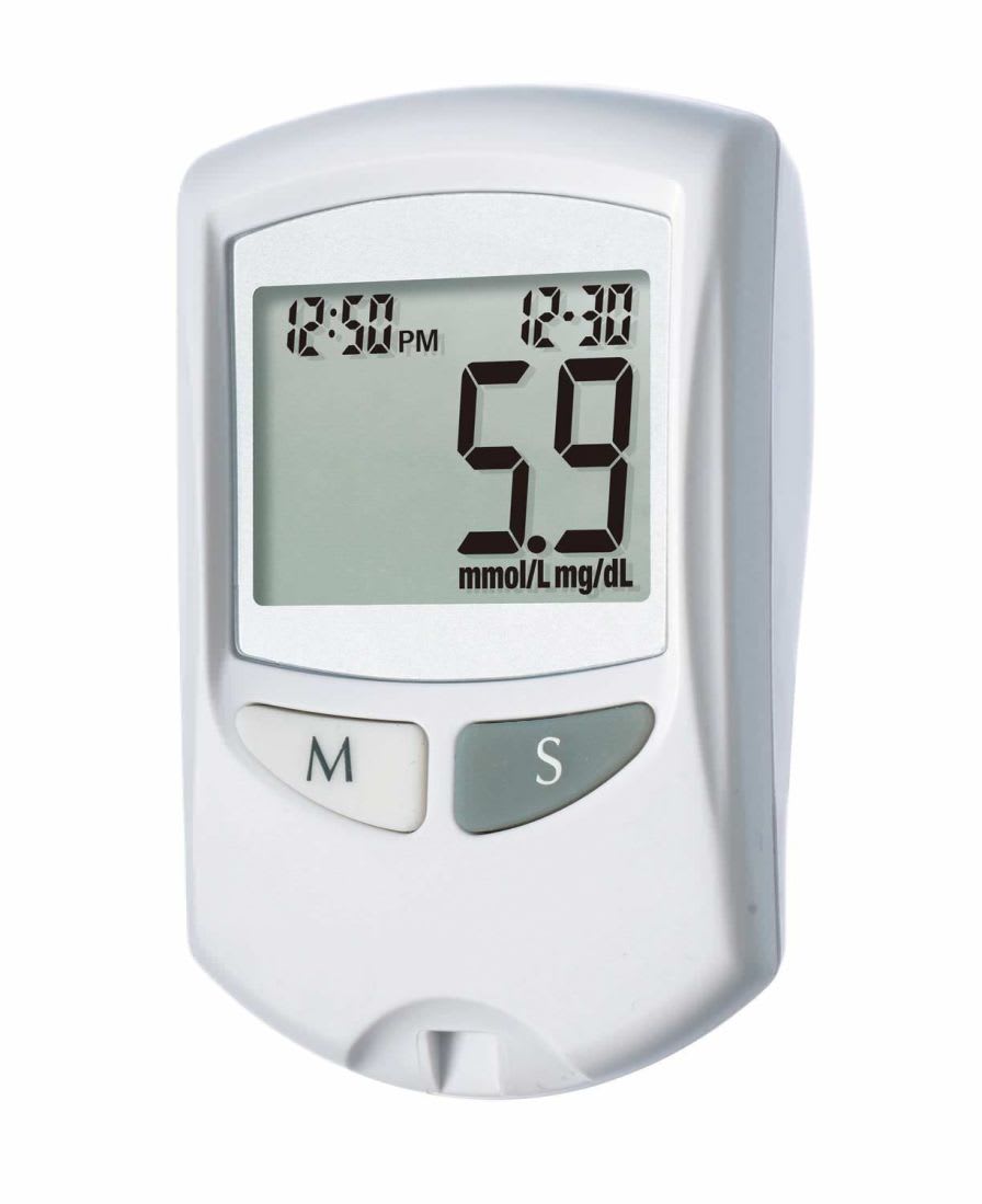 Blood glucose meter with USB port 20 - 600 mg/dL | HL568DA HEALTH & LIFE