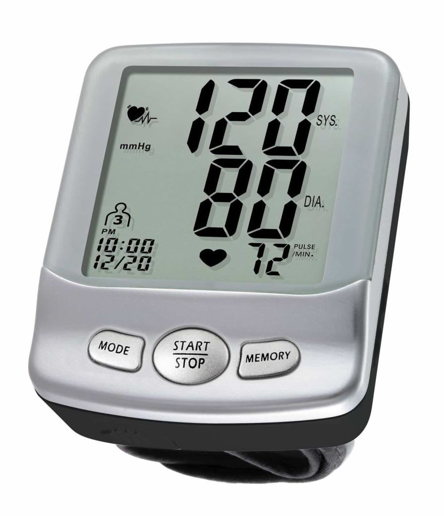 Automatic blood pressure monitor / electronic / wrist 0 - 300 mmHg, 40 - 199 bpm | HL168KD HEALTH & LIFE