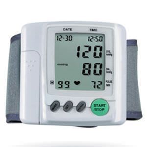 Automatic blood pressure monitor / electronic / wrist HL168F HEALTH & LIFE