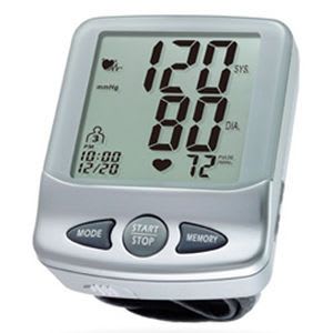 Automatic blood pressure monitor / electronic / wrist HL168KB HEALTH & LIFE