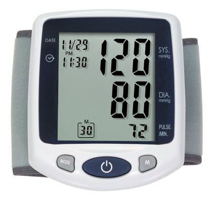 Automatic blood pressure monitor / electronic / wrist HL168ZA HEALTH & LIFE