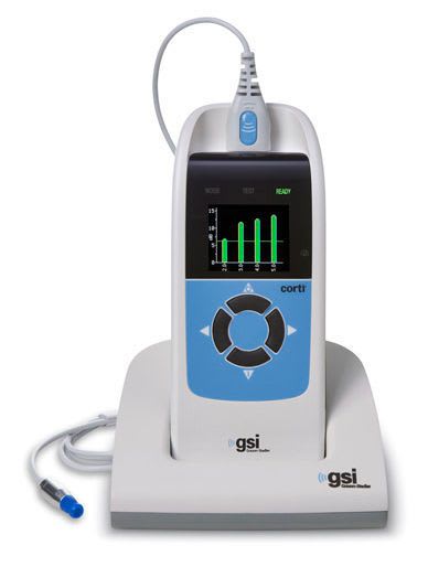 (audiometry) / otoacoustic emission measurement system / digital / portable GSI Corti Grason-Stadler