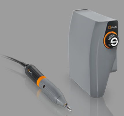 Dental laboratory micromotor control unit / electric / knee-operated / complete set 1000 - 40000 rpm | Q Profi Georg Schick Dental