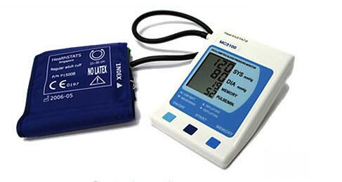 Automatic blood pressure monitor / electronic / arm MC3100™ HealthSTATS International Pte Ltd