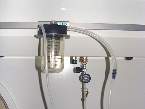 Pneumatic mucus suction pump / for hyperbaric chambers HAUX-SUCTION-UNIT HAUX Life Support