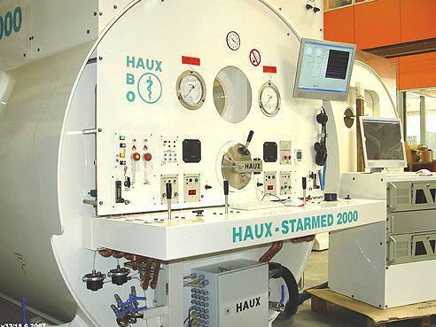 Multiplace hyperbaric chamber HAUX-STARMED HAUX Life Support